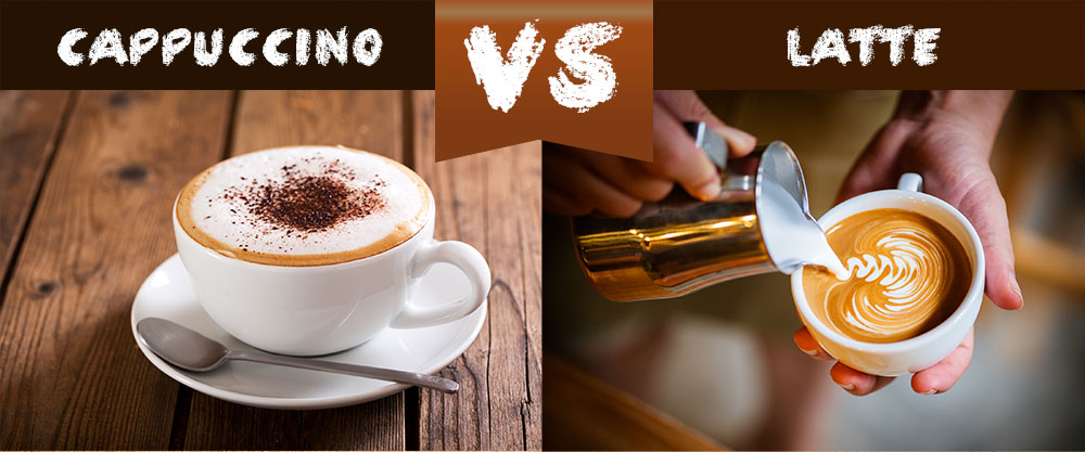 Sự khác biệt giữa cafe Cappuccino và Latte là gì