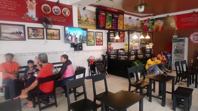 Mở quán cà phê